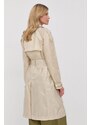 Trench kabát MICHAEL Michael Kors dámský, béžová barva, přechodný