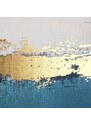 Bílo modrý obraz Bizzotto Rold 67 x 94,5 cm