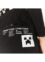 Lacoste L!VE x Minecraft Unisex Nylonové bermudy