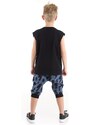 mshb&g Lightning Dino Boy T-shirt Capri Shorts Set