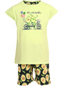 Dívčí pyžamo Cornette avocado (787/77) 110