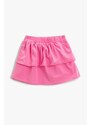 Koton Frilled Mini Skirt Cotton