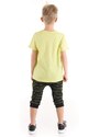 mshb&g Explorer Wolf Boy T-shirt Capri Shorts Set