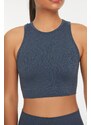 Trendyol Indigo Seamless/Seamless Lightly Supported/Shaping Knitted Sports Bra