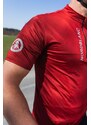 Nordblanc Červený pánský cyklo dres TOPOGRAPHY