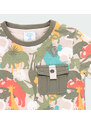 Boboli Chlapecké tričko barevné Safari zvířátka