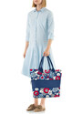 Kabelka Reisenthel Shopper e1 Florist indigo