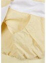URBAN CLASSICS Ladies Crinkle Batwing Jacket - softyellow/white