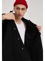 Džínová bunda Dickies pánská, černá barva, přechodná