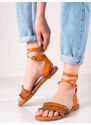 SHELOVET TIED SANDALS