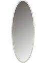 White Label Bílé kovové závěsné zrcadlo WLL Miya 160 x 60 cm
