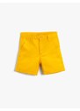 Koton Above the Knee Shorts With Pockets With Button