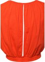 Trendyol Orange Crop Sports Blouse