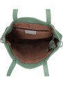 Dámská kožená kabelka Italia Elena - zelená