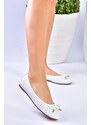 Fox Shoes White Women's Daily Flat Flats