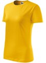 MALFINI Classic New Tričko dámské Single Jersey, 100 % bavlna (složení se může lišit - barva 03 - 97 % bavlna a 3 % viskóza, barva 12 - 85 % bavlna, 15 % viskóza)