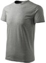 MALFINI Heavy New Tričko unisex Single Jersey, 100 % bavlna (složení se může lišit - barva 03 - 97 % bavlna a 3 % viskóza, barva 12 - 85 % bavlna, 15 % viskóza), silikonová úprava