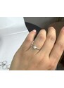 SYLVIENE Stříbrný prsten La Precia s Měsíčním kamenem