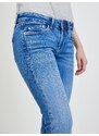 Modré dámské slim fit džíny Pepe Jeans - Dámské