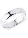 Snubní prsten z bílého zlata KLENOTA Y0435002L50