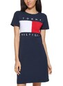 Tommy Hilfiger dámské šaty Flag Dress modré XS