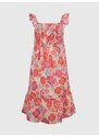 GAP Dětské šaty midi s květy - Holky