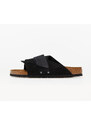 Pantofle Birkenstock Kyoto VL Soft Suede & Nubuck Black