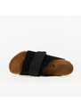 Pantofle Birkenstock Kyoto VL Soft Suede & Nubuck Black