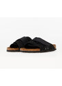 Pantofle Birkenstock Kyoto VL Soft Suede & Nubuck Black