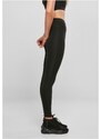 Dámské legíny Urban Classics Recycled High Waist - černé