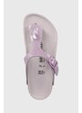 Dětské žabky Birkenstock fialová barva