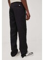 Kalhoty Dickies pánské, černá barva, jednoduché, DK0A4XK6BLK-Black