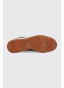 Kožené sneakers boty Polo Ralph Lauren Polo Crt černá barva