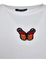 Dámský crop top Trendyol Embroidered