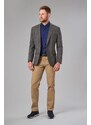 Pánské luxusní tvídové sako Quebec Slim Fit Business Casual Brook Taverner Zkrácená délka