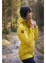 Nordblanc Žlutý dámský zateplený softshellový kabát TEXTURE