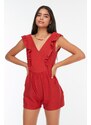 Trendyol Tile Ruffled Overalls