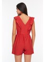 Trendyol Tile Ruffled Overalls