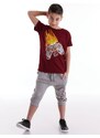 mshb&g Play Game Boy's T-shirt Capri Shorts Set