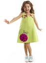 mshb&g Mushi Lucky Girl's Woven Green Dress