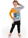 mshb&g Mushi Hey Bro Boy Child T-shirt Trousers Set