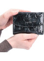 Dámská kožená peněženka Carmelo černá 2117 M C