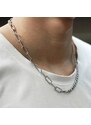 Daniel Dawson Pánský ocelový náhrdelník David - chirurgická ocel, figaro