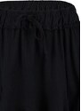 Trendyol Black Skirt Ruffle Regular Waist Wrap/Textured Mini Knitted Skirt