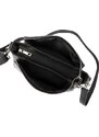 Kožená crossbody kabelka MiaMore 01-002 černá