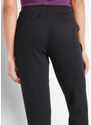 bonprix 7/8 sportovní kalhoty z organické bavlny Černá