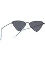 Flamenco Mystique Unisex sluneční brýle ve tvaru kosočtverce, UV400 filtr, ideální pro jarní a letní stylizace
