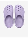 Světle fialové holčičí pantofle Crocs - Holky