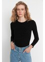 Trendyol Black and White 2-Piece Knitwear Sweater