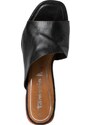 Kožené moderní pantofle Tamaris 1-1-27227-28 černá